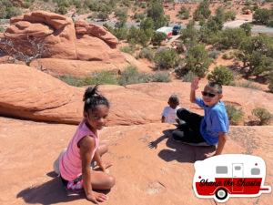 117-Rock-Climbing-Kids-at-Arches-National-Park-Campsite