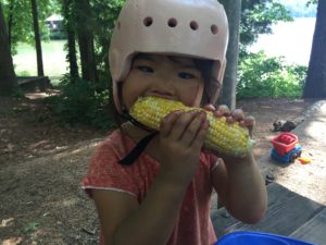 grilled corn