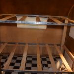 bottom bunk framed