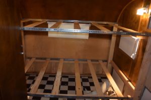 bottom bunk framed