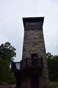 tower at fort mountain couple