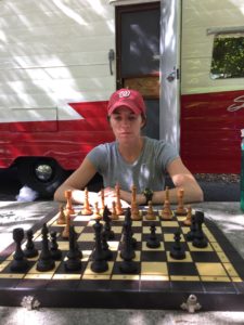 camping outdoor chess