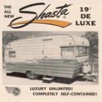 vintage shasta 1900 deluxe trailer