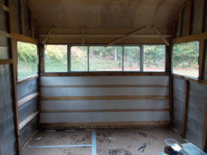 red retro shasta airflyte restoration 77