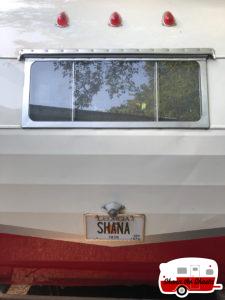 personalized license plate retro camper 1