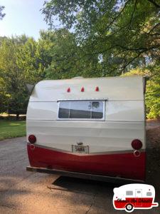 personalized license plate retro camper 3