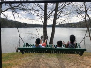 vintage camper lake burton 48