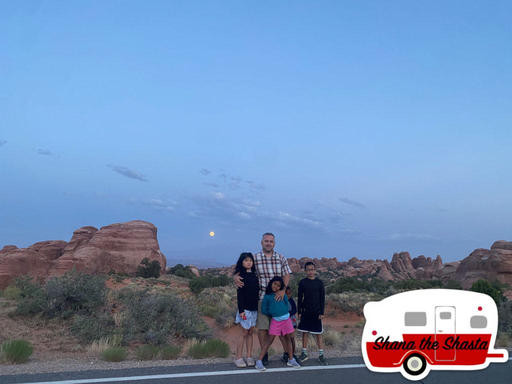 55-Strawberry-Moon-Rising-at-Arches-National-Park