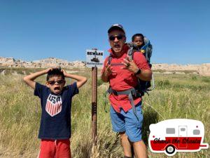 Beware-of-Rattlesnakes-in-the-Badlands