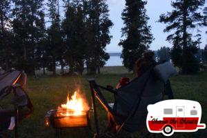 Biolite-Firepit-Overlooking-Yellowstone-Lake