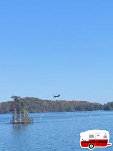 Chinook-Over-Lake-Lanier