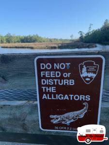 Do-not-feed-alligators-at-Gulf-Island-National-Seashore
