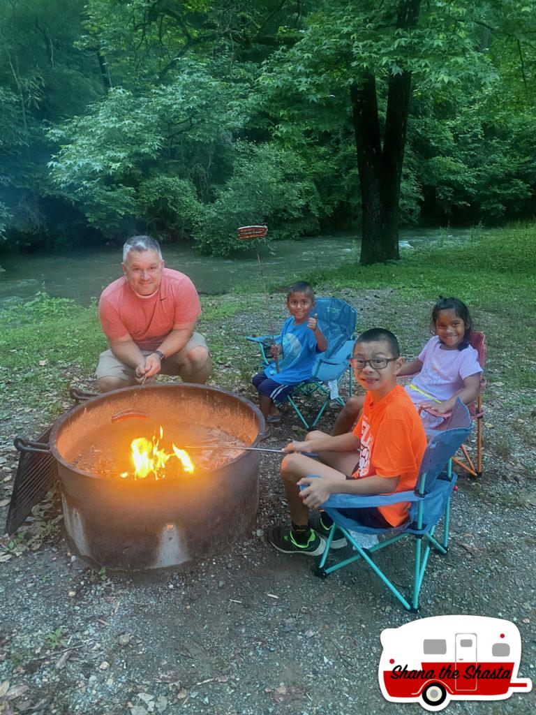 Fire-Pit-at-Hot-Springs-Campsite