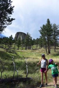 Hiking-Down-Devils-Tower