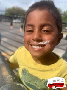 Powder-Sugar-Moustache-at-Morning-Call-in-New-Orleans