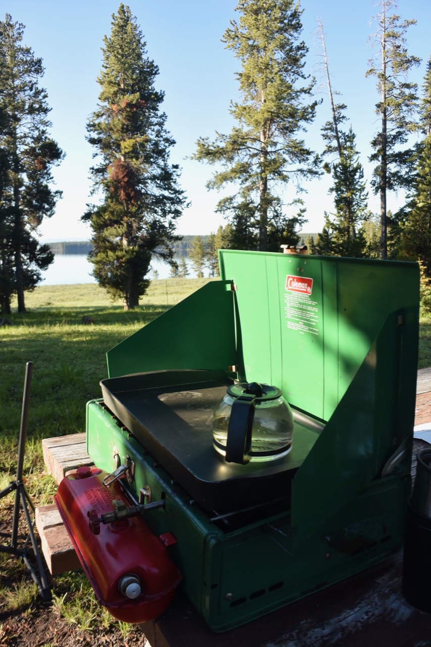 Coleman 413g Powerhouse Dual Fuel 2 Burner Stove Shana the Shasta