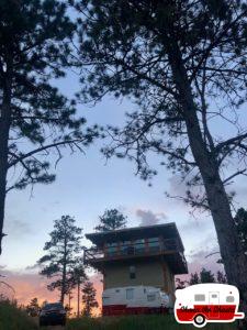 Shana-at-Sunset-at-the-Fire-Tower