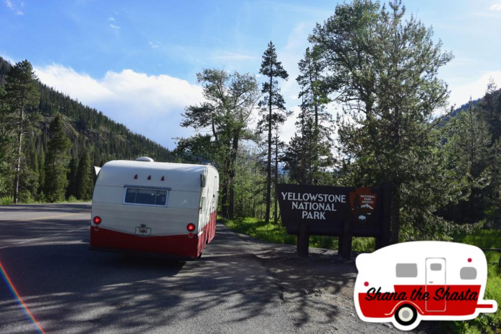 Shana-at-Yellowstone-National-Park-Sign-East