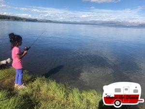 Shore-Fishing-Yellowstone-Lake