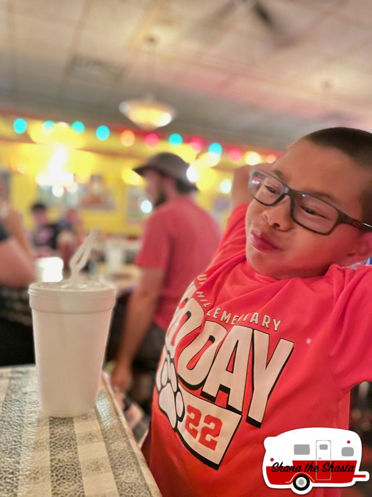 Stretching-at-Diner-in-Oxford