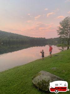 Sunset-Reflection-at-Lake-Waramaug