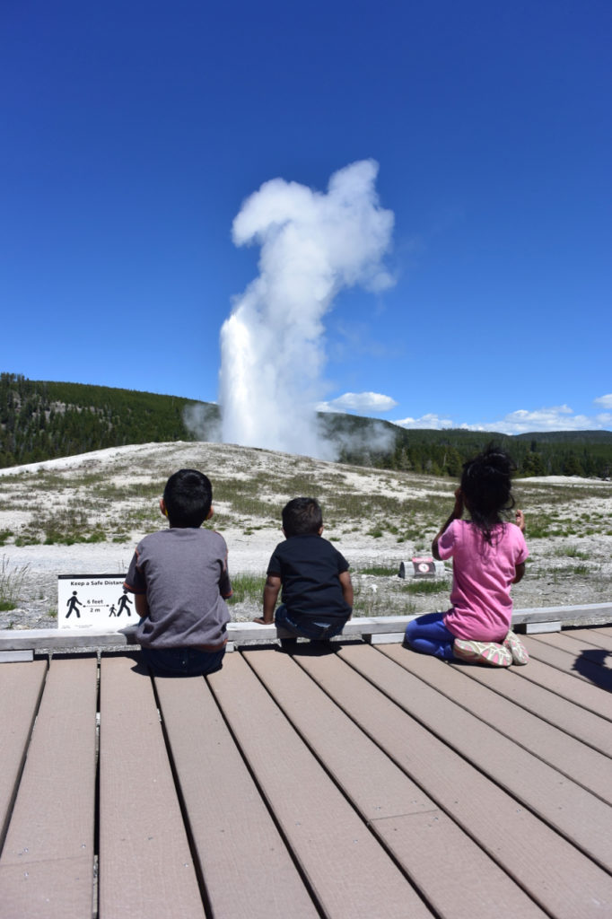 Watching-Old-Faithful