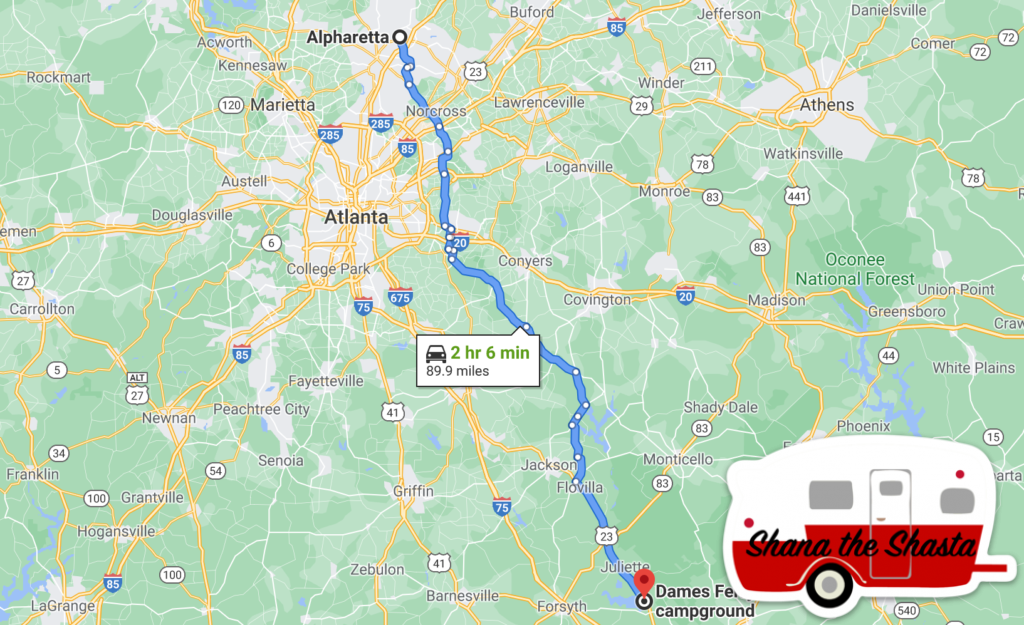 alpharetta-to-dames-ferry-directions