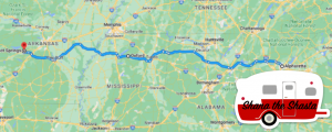 alpharetta-to-hot-springs-map